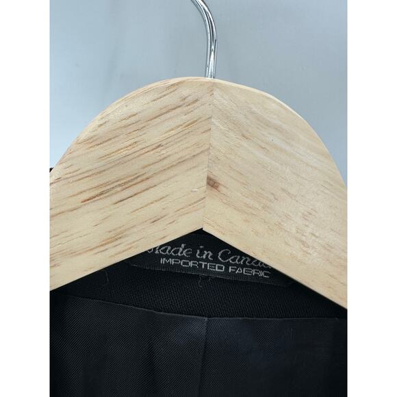 Ralph Ralph Lauren Suit Jacket Men 38* Black Single Breasted Notch Lapel - Picture 6 of 12